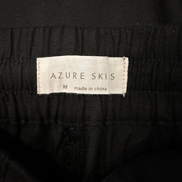 Aritzia Azure Skies Black Jogger Pants Womens Size Medium - Picture 4 of 6